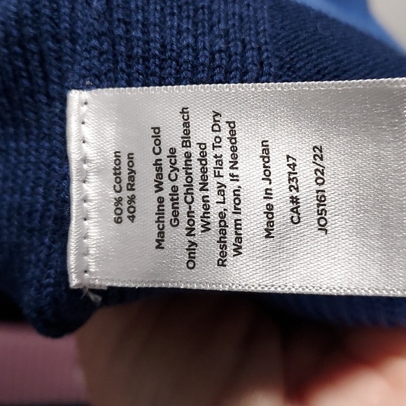 TALBOTS BUTTON DOWN SWEATER NWT ( SIZE LARGE) - Picture 8 of 11